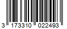 Barcode 3173310022493
