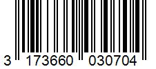 Barcode 3173660030704