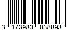 Barcode 3173980038893