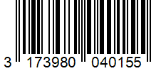 Barcode 3173980040155