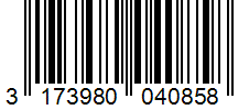 Barcode 3173980040858