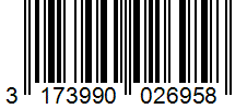Barcode 3173990026958
