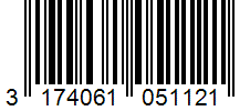 Barcode 3174061051121
