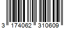 Barcode 3174062310609