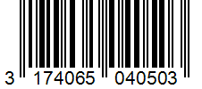 Barcode 3174065040503
