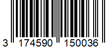 Barcode 3174590150036