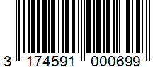 Barcode 3174591000699