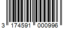 Barcode 3174591000996