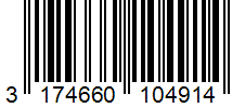 Barcode 3174660104914