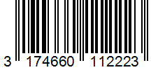 Barcode 3174660112223