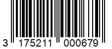 Barcode 3175211000679