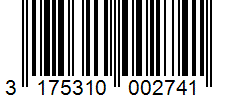 Barcode 3175310002741
