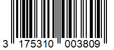 Barcode 3175310003809