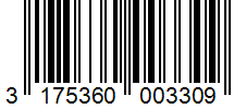 Barcode 3175360003309