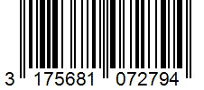 Barcode 3175681072794