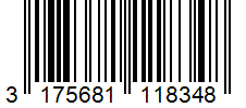 Barcode 3175681118348