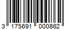 Barcode 3175691000862