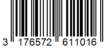 Barcode 3176572611016