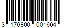 Barcode 3176800001664