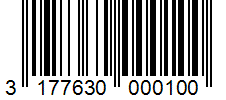 Barcode 3177630000100