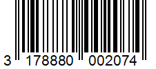 Barcode 3178880002074