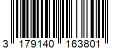 Barcode 3179140163801