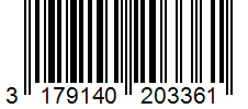 Barcode 3179140203361