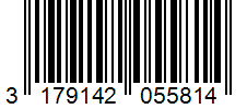 Barcode 3179142055814