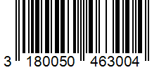 Barcode 3180050463004