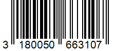 Barcode 3180050663107