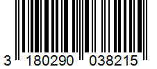 Barcode 3180290038215