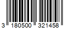 Barcode 3180500321458