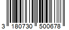 Barcode 3180730500678