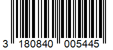Barcode 3180840005445
