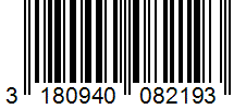 Barcode 3180940082193