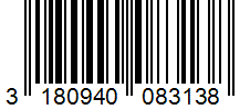 Barcode 3180940083138