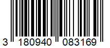 Barcode 3180940083169