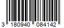 Barcode 3180940084142