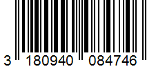 Barcode 3180940084746