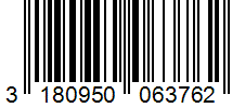 Barcode 3180950063762
