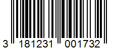 Barcode 3181231001732