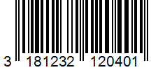 Barcode 3181232120401