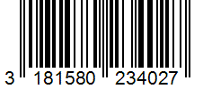 Barcode 3181580234027