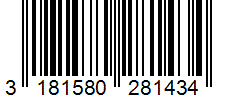 Barcode 3181580281434