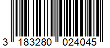 Barcode 3183280024045