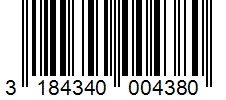 Barcode 3184340004380
