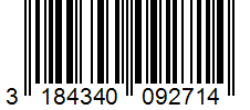 Barcode 3184340092714