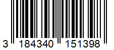 Barcode 3184340151398