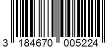 Barcode 3184670005224