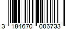 Barcode 3184670006733